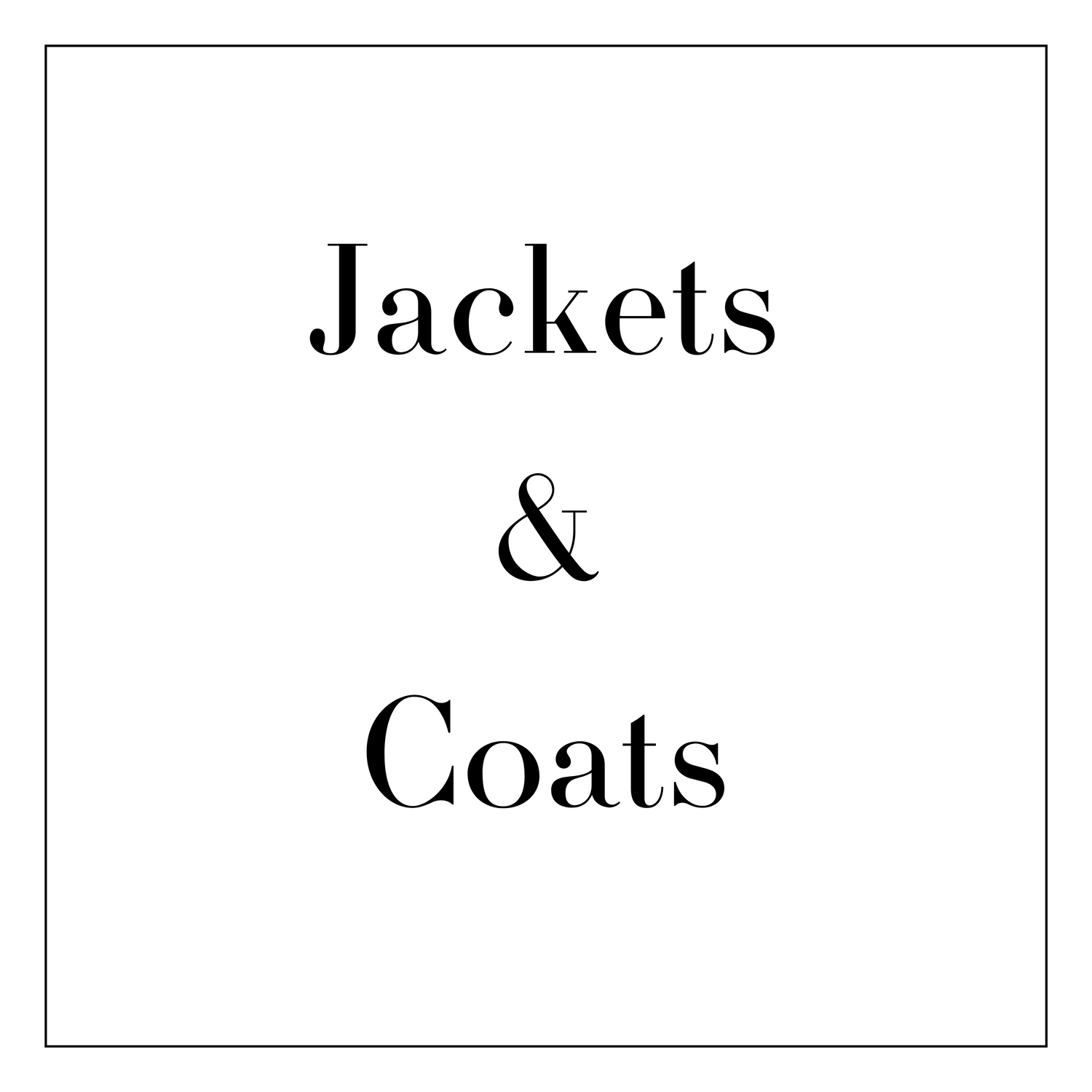 Jackets & Coats