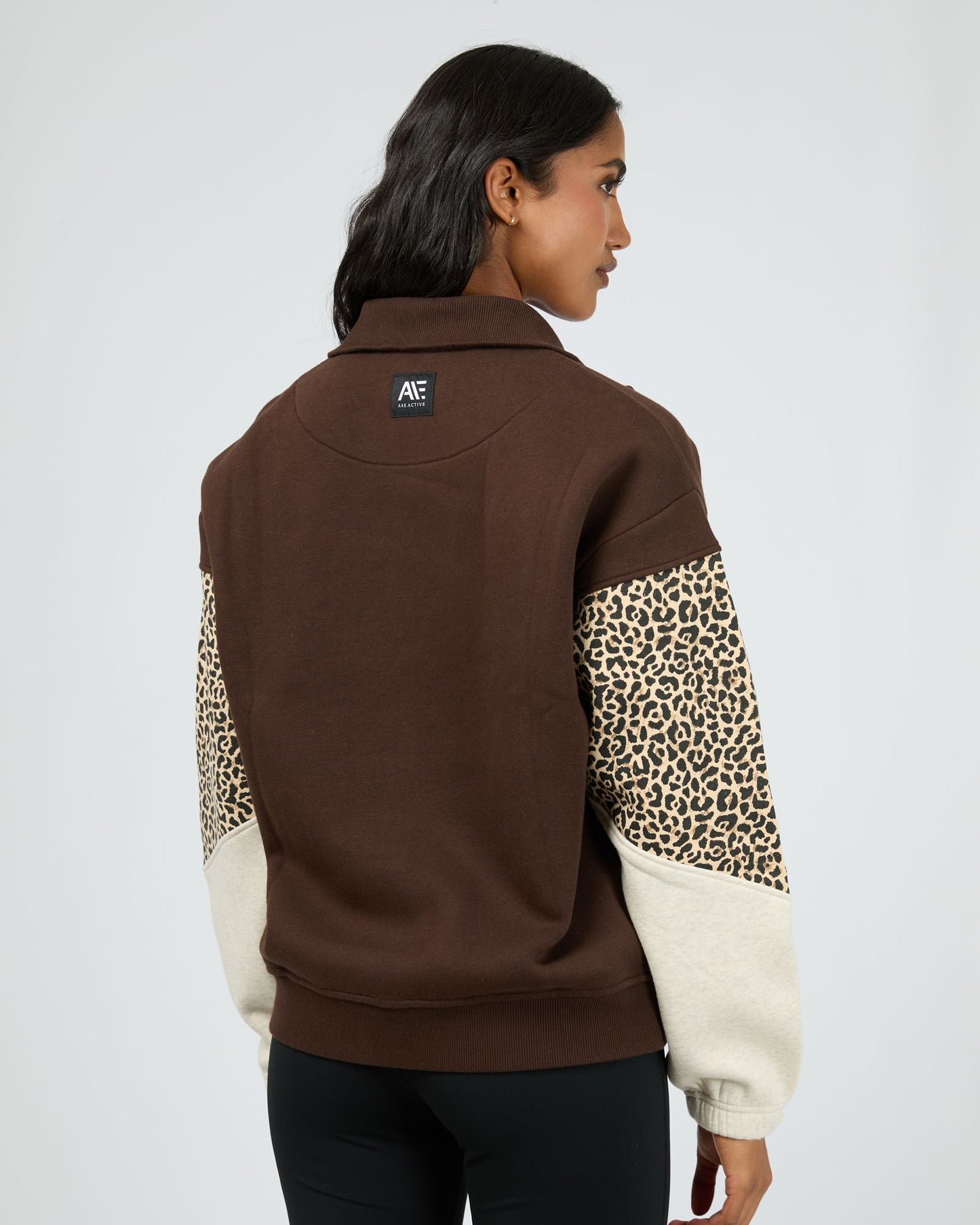 Savannah 1/4 Zip - Brown