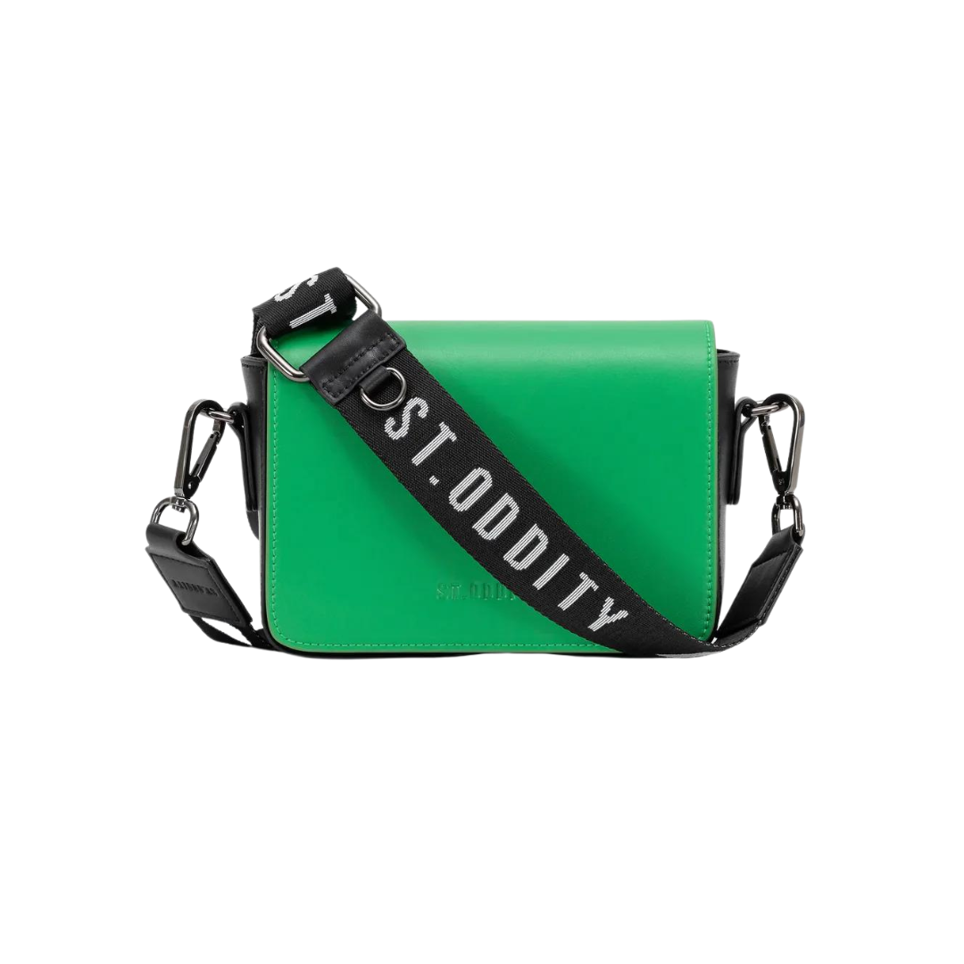 Green and deals black bag