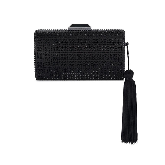 AKOS Crystal Tassel- Black