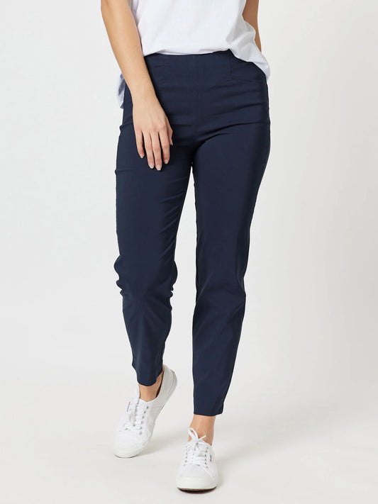 Basic Full Length Pant - Navy