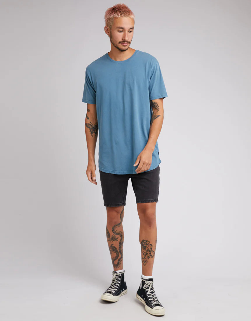 Acid Tail Tee - Ocean Blue