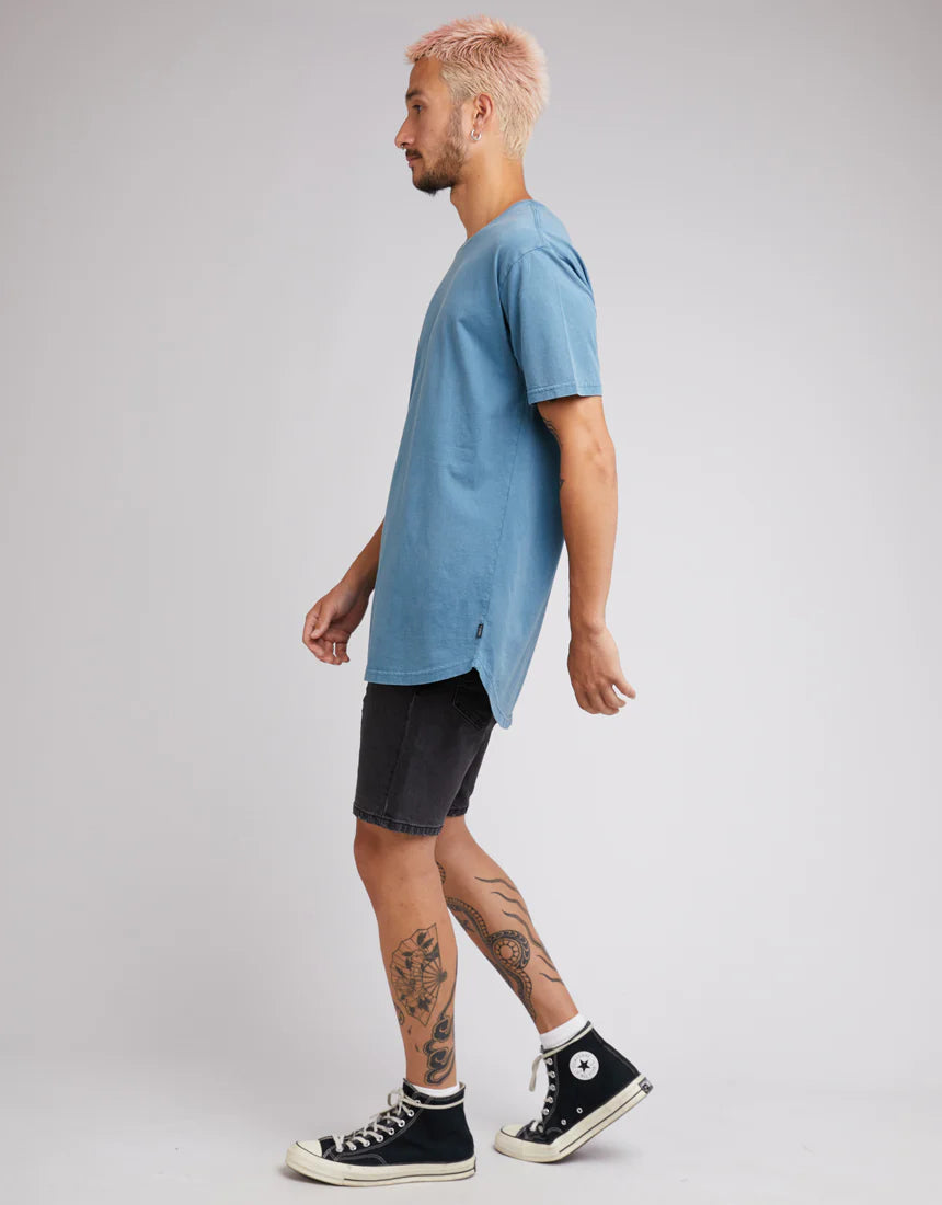 Acid Tail Tee - Ocean Blue