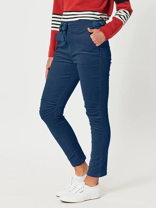 Colorado Cord Jogger - Navy