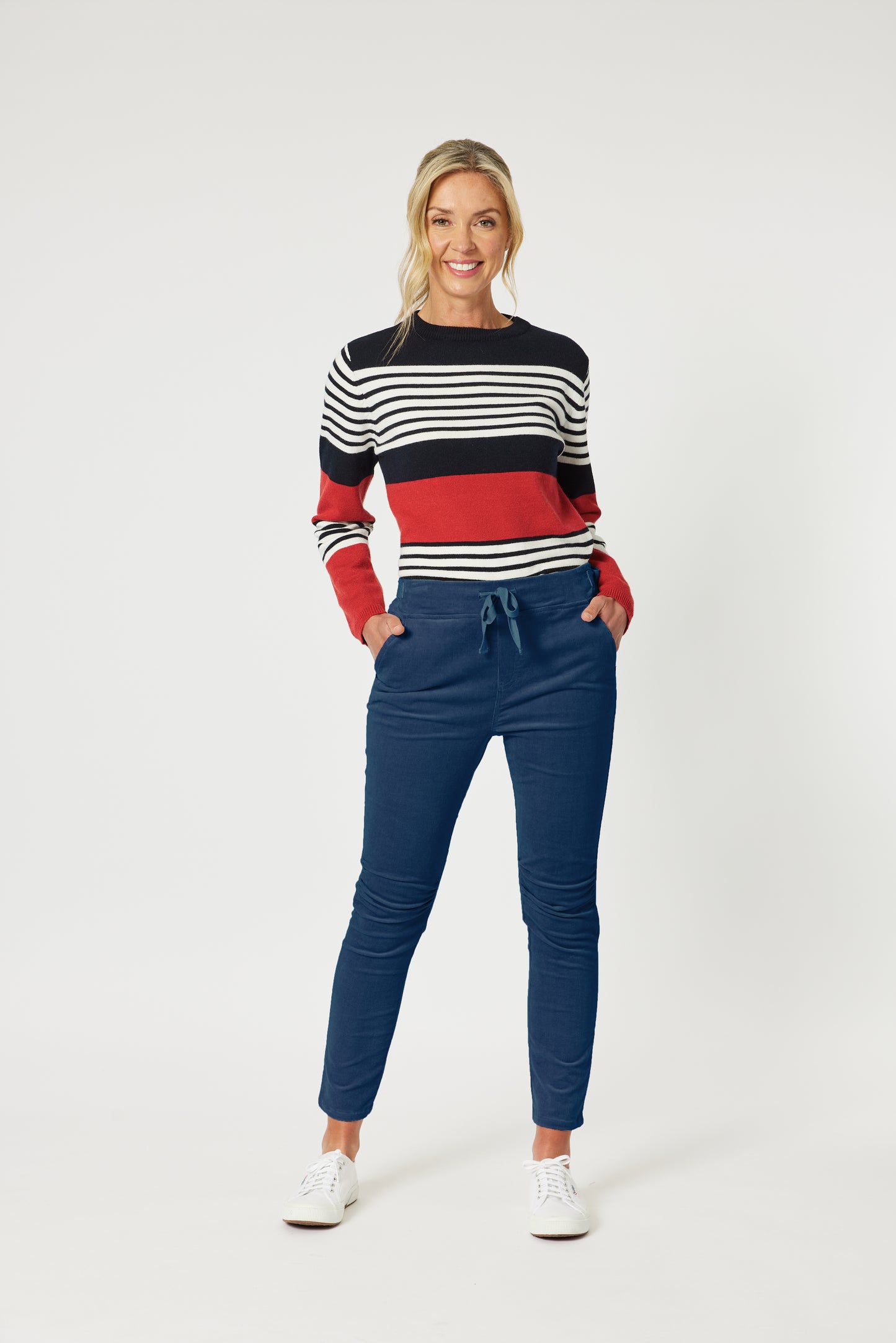 Colorado Cord Jogger - Navy