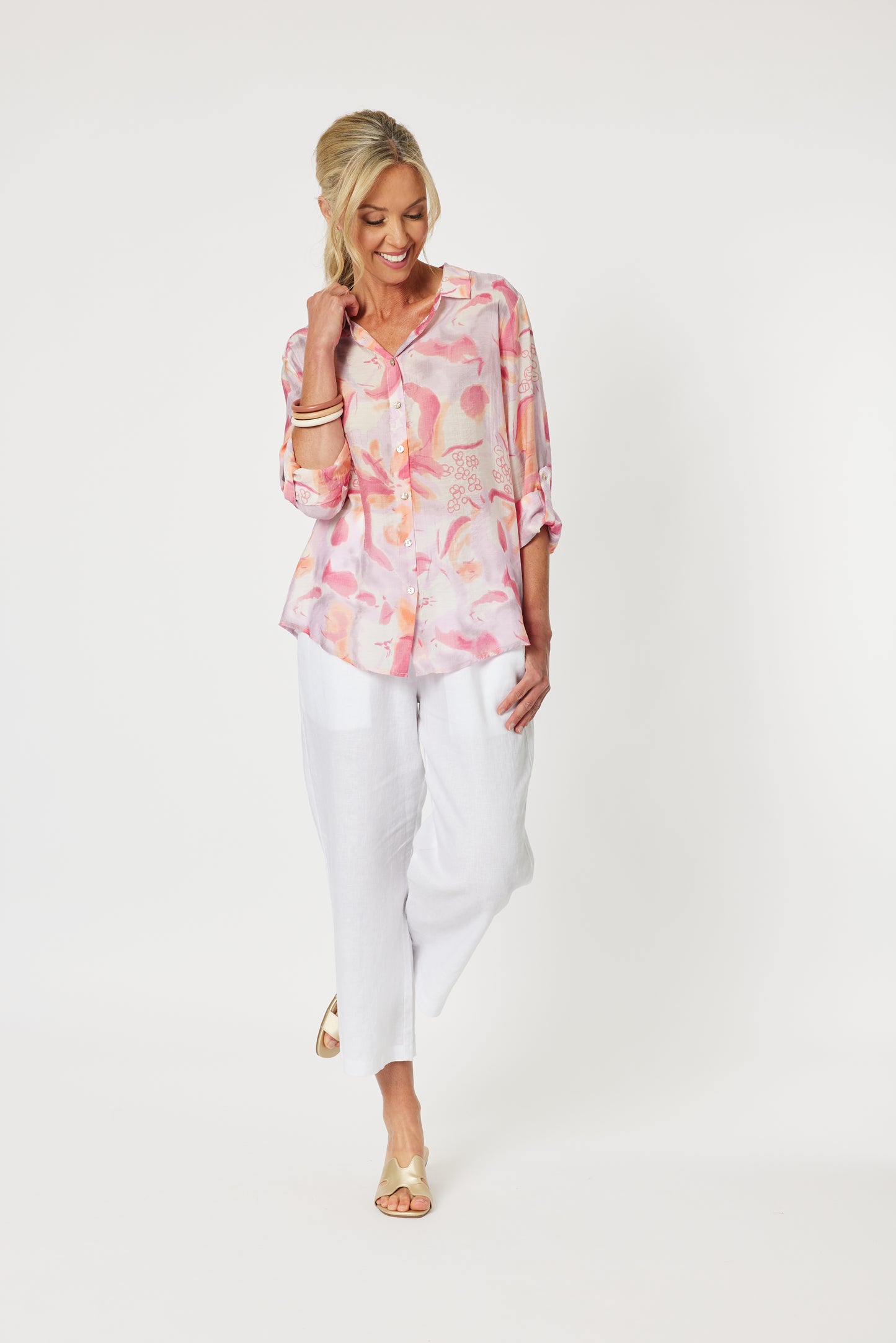Ella Print Shirt