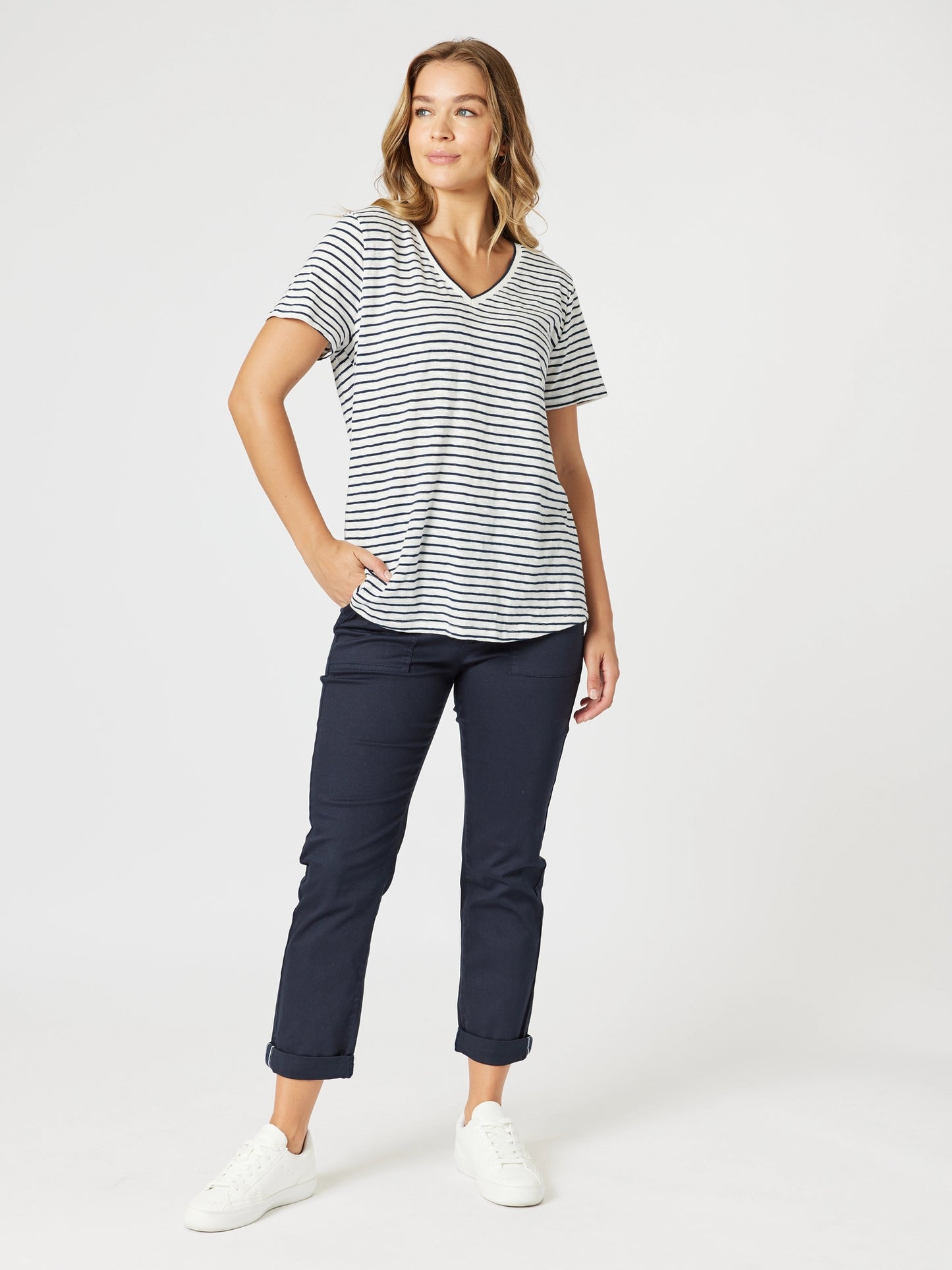 New Isabella Pant - Navy