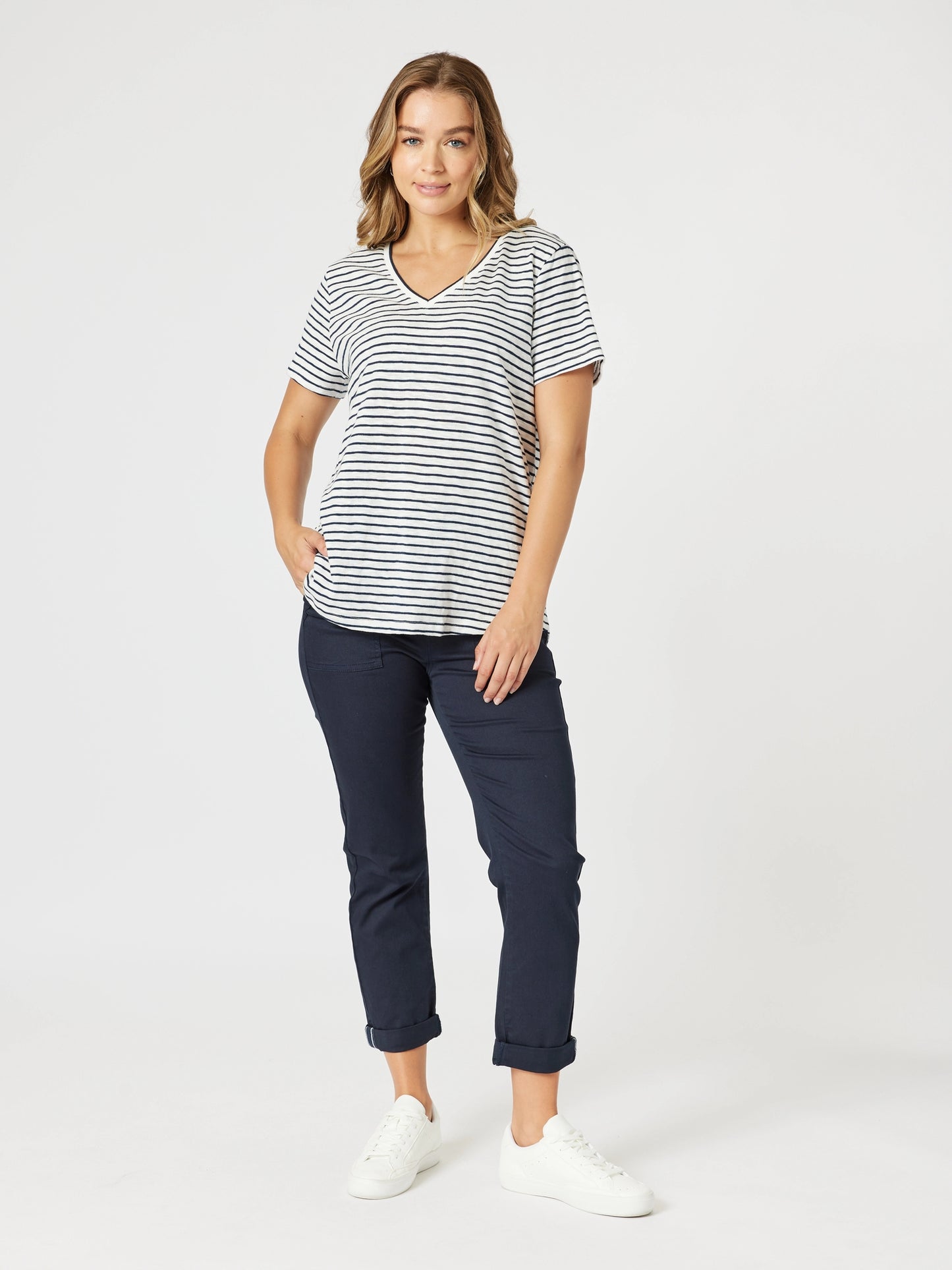 New Isabella Pant - Navy