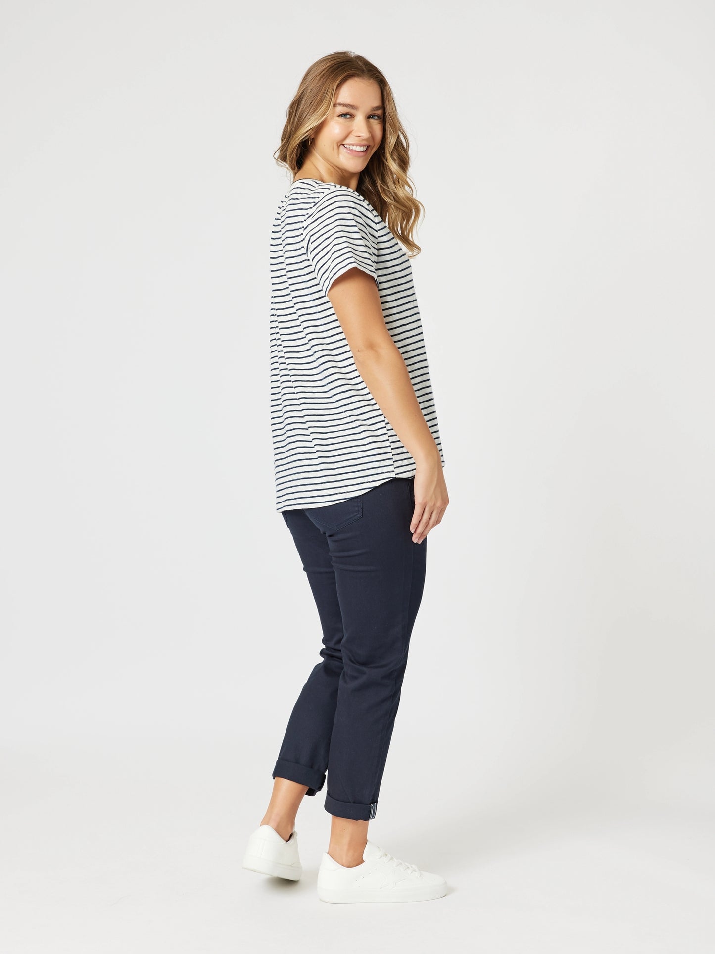 New Isabella Pant - Navy