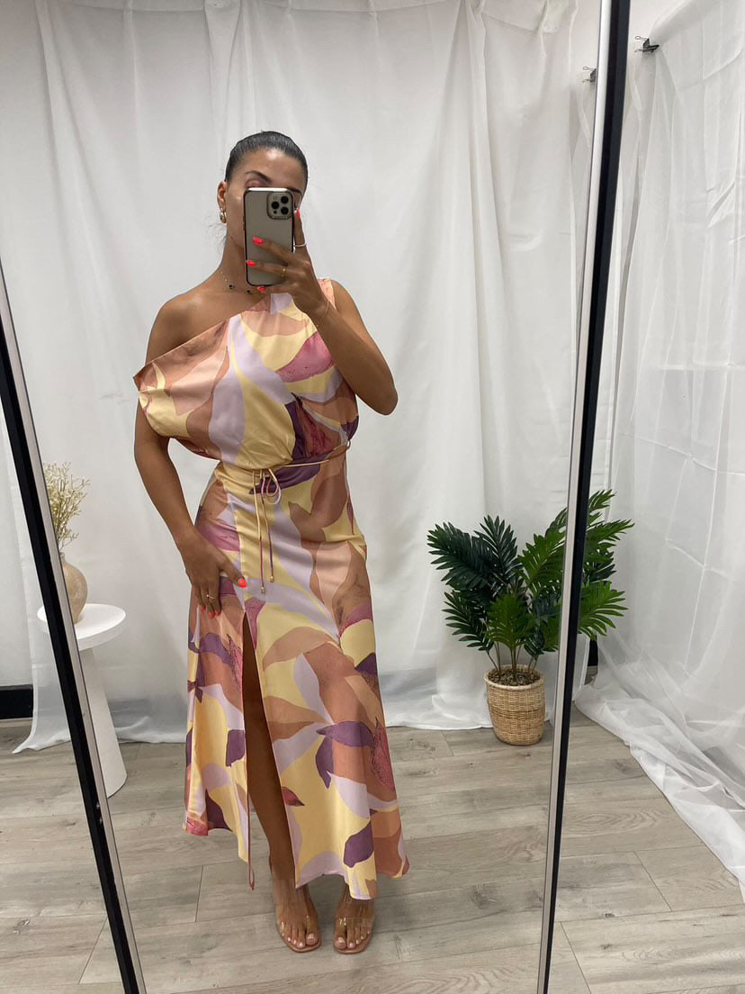 Elenor One Shoulder Dress