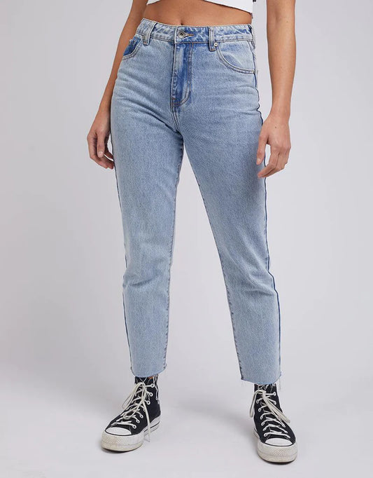 Monica Mom Jean - Light Blue