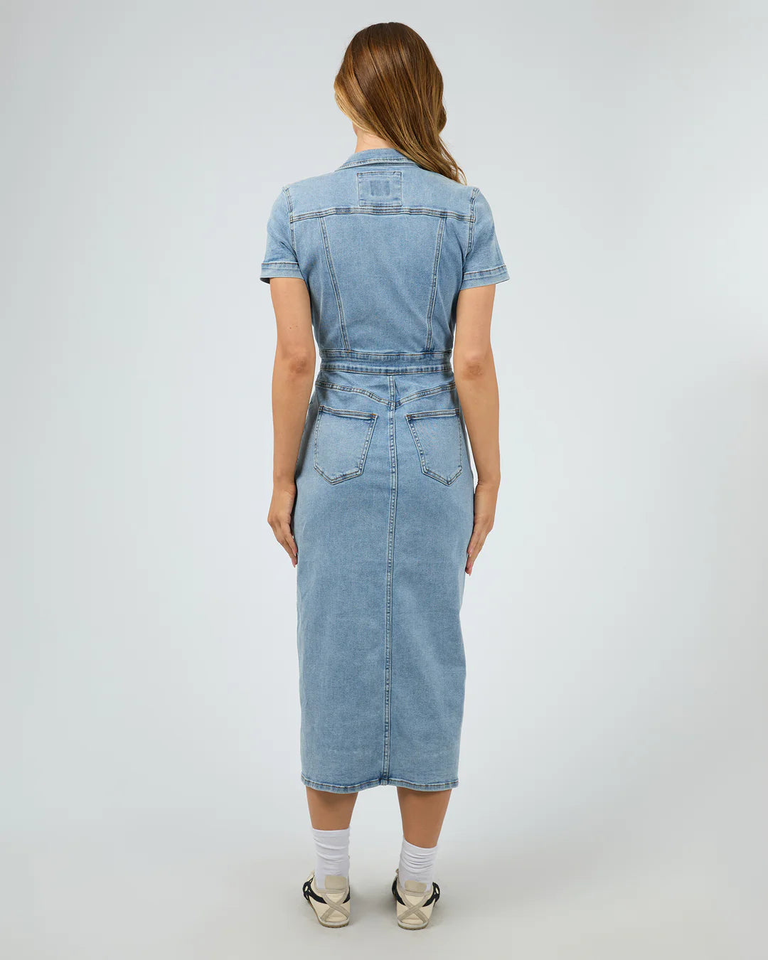 Boston Midi Dress - Light Blue