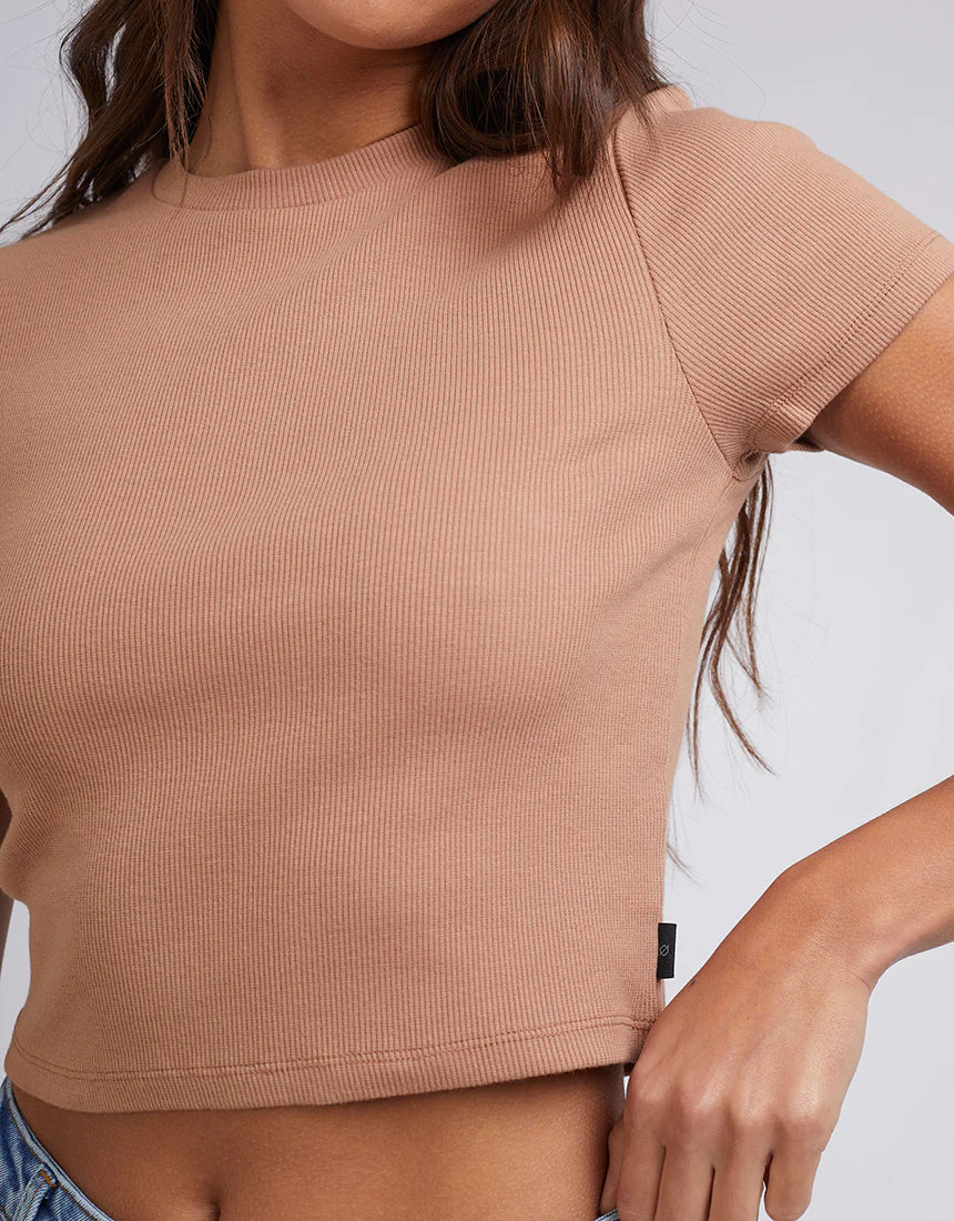 Harlem Rib Tee - Tan