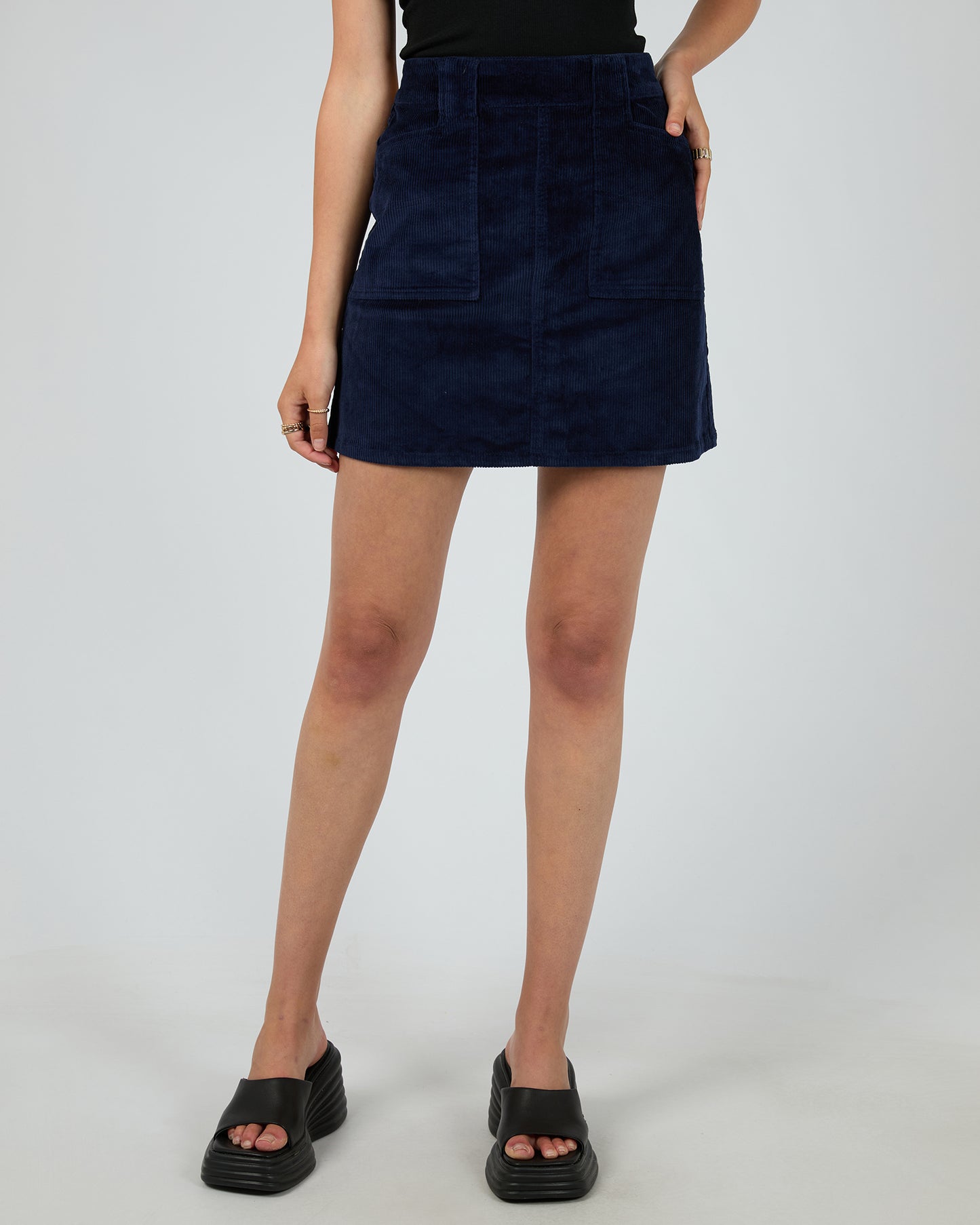 Gaia Cord Mini Skirt