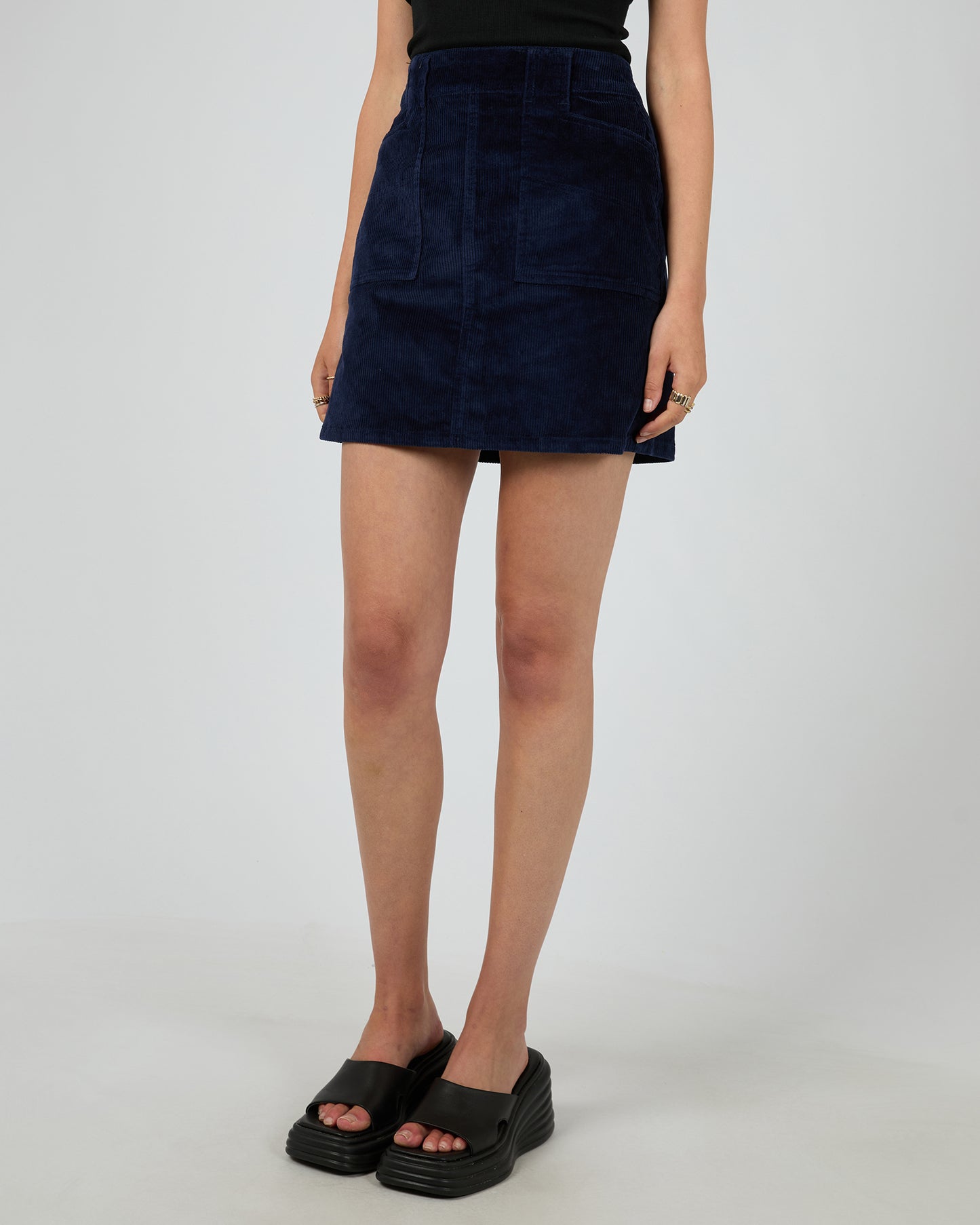 Gaia Cord Mini Skirt