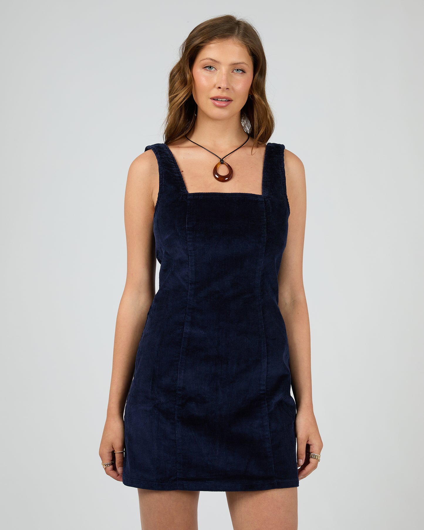 Gaia Cord Mini Dress