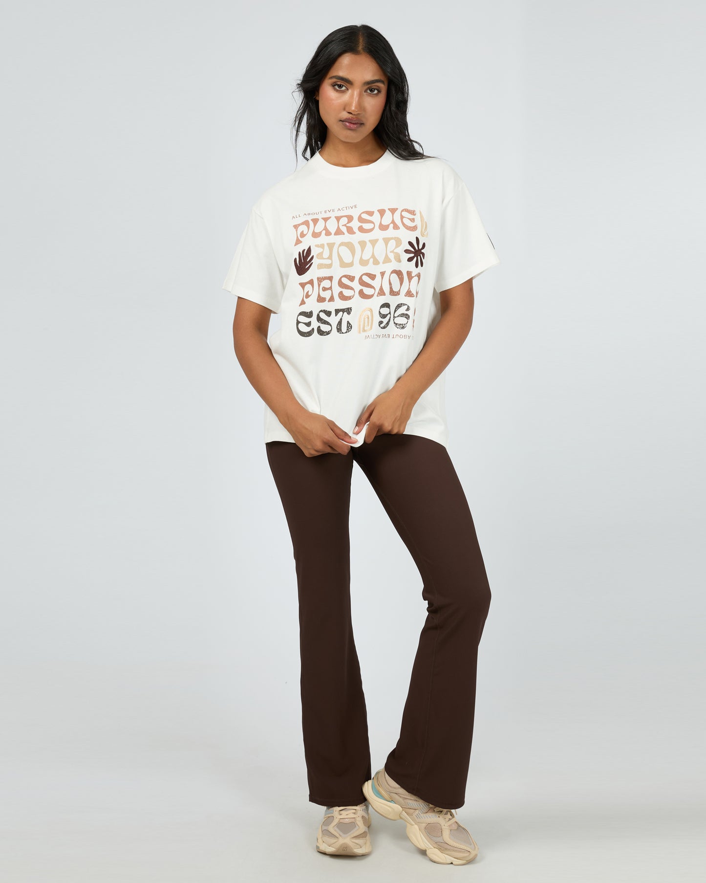 Passion Oversized Tee - Vintage White