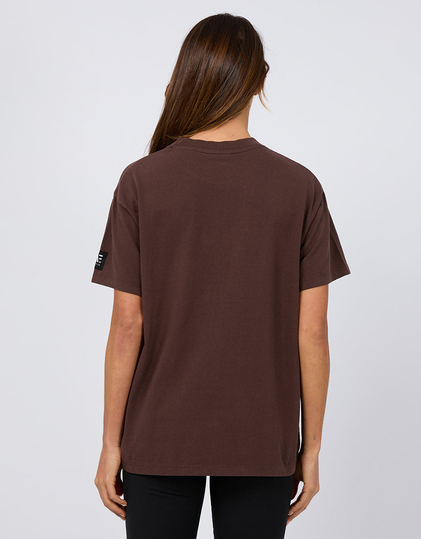 Elements Oversized Tee - Brown