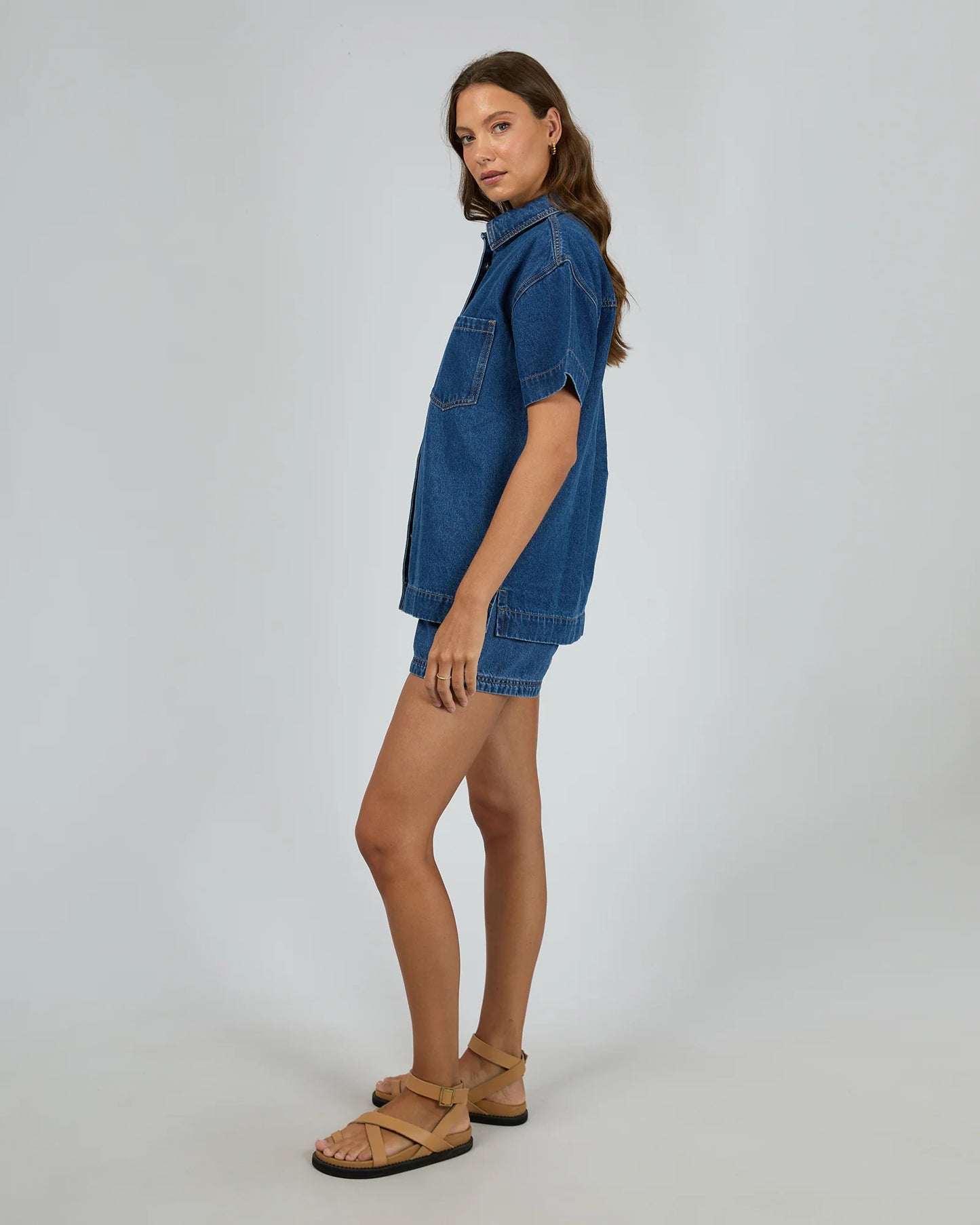 Simi Denim Shirt - Heritage Blue