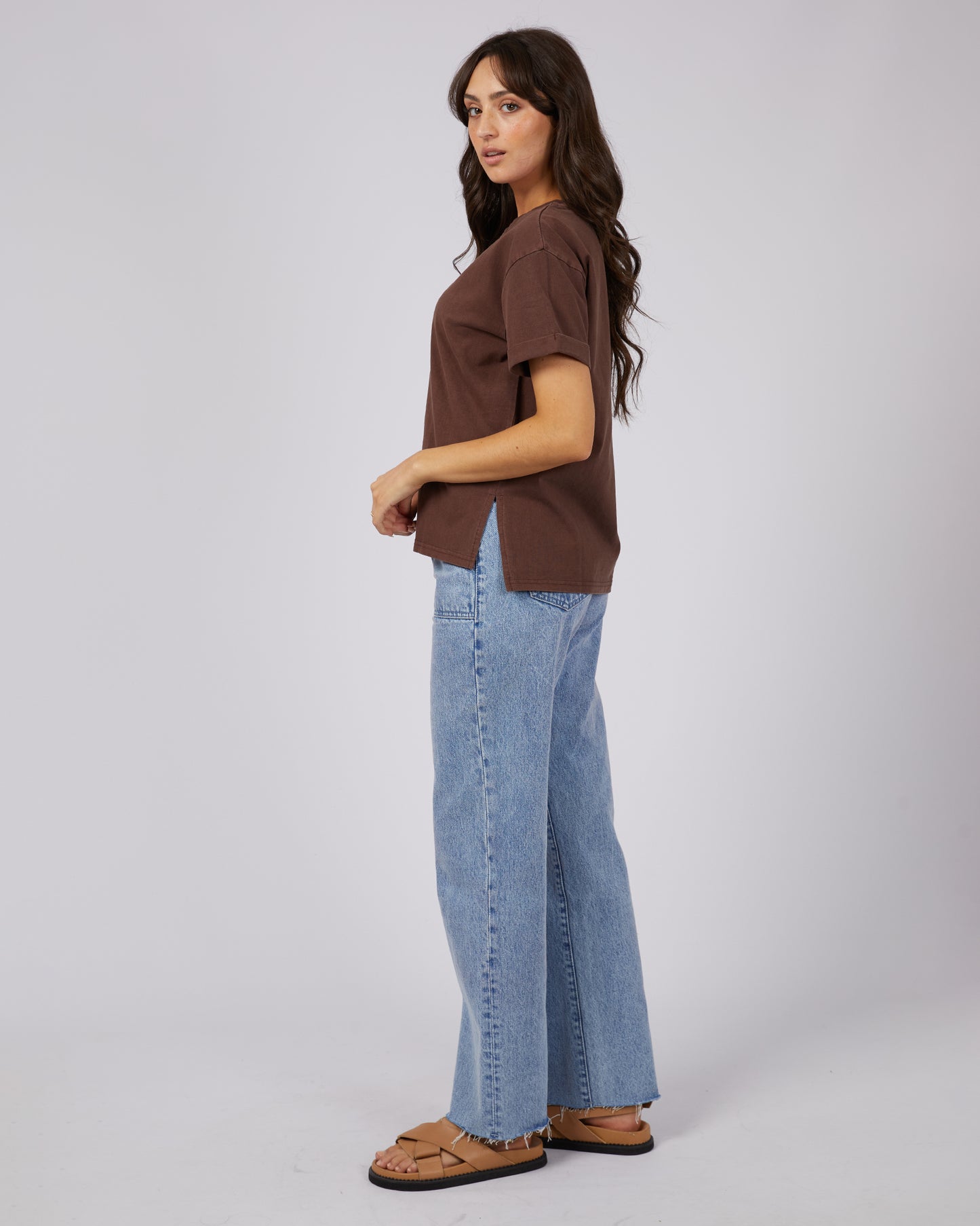 AAE Washed Tee - Brown