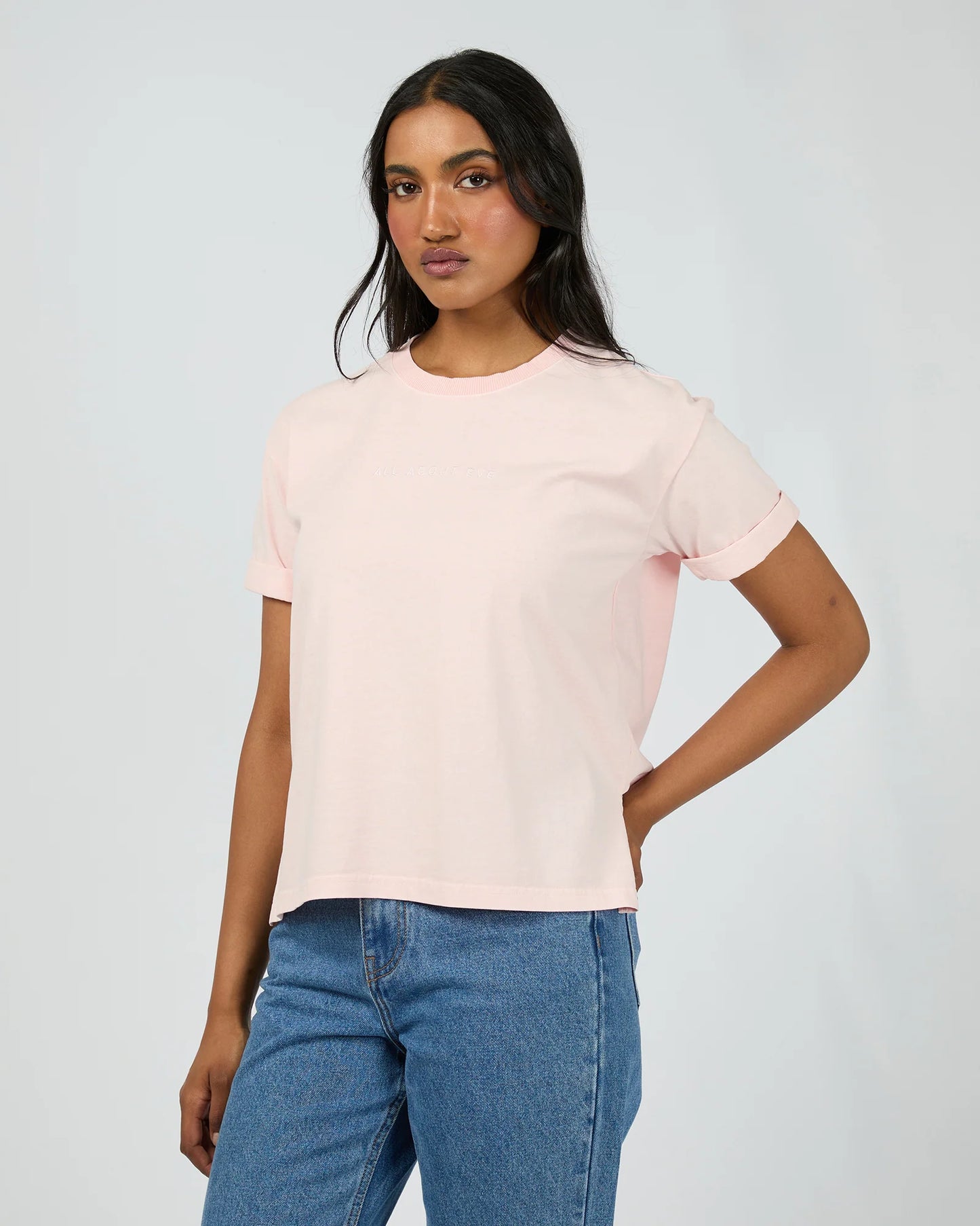 AAE Washed Tee - Light Pink