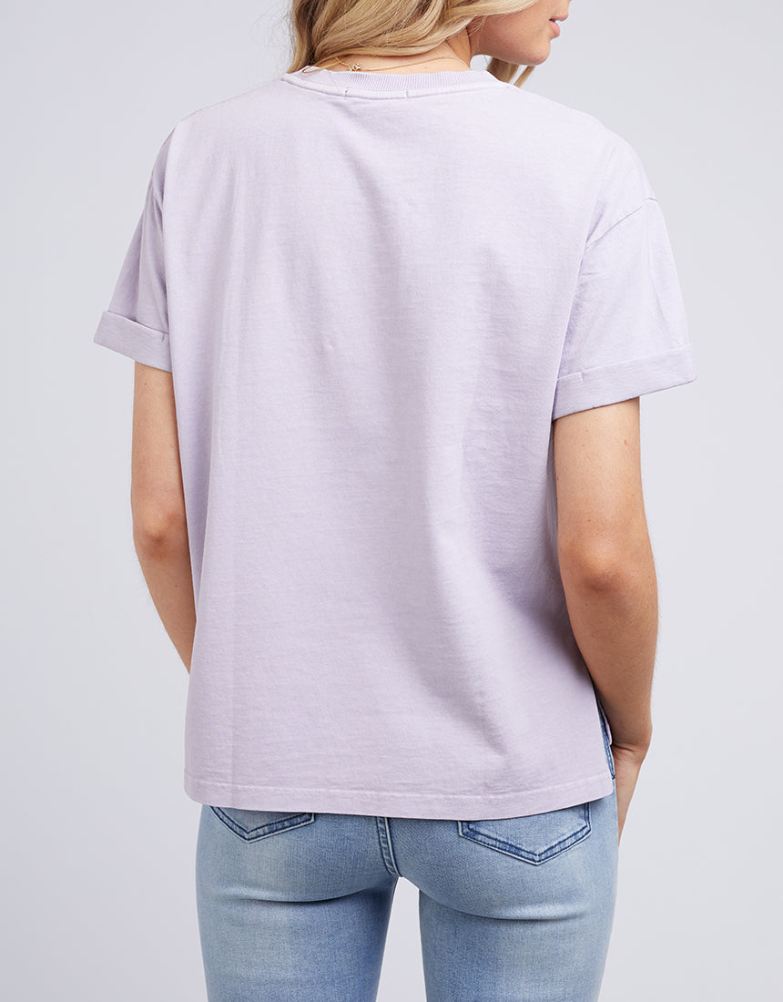 AAE Washed Tee - Lilac