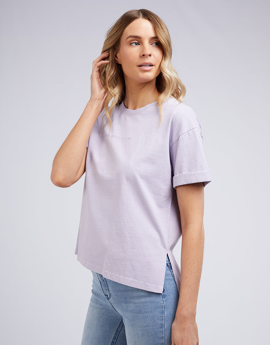 AAE Washed Tee - Lilac