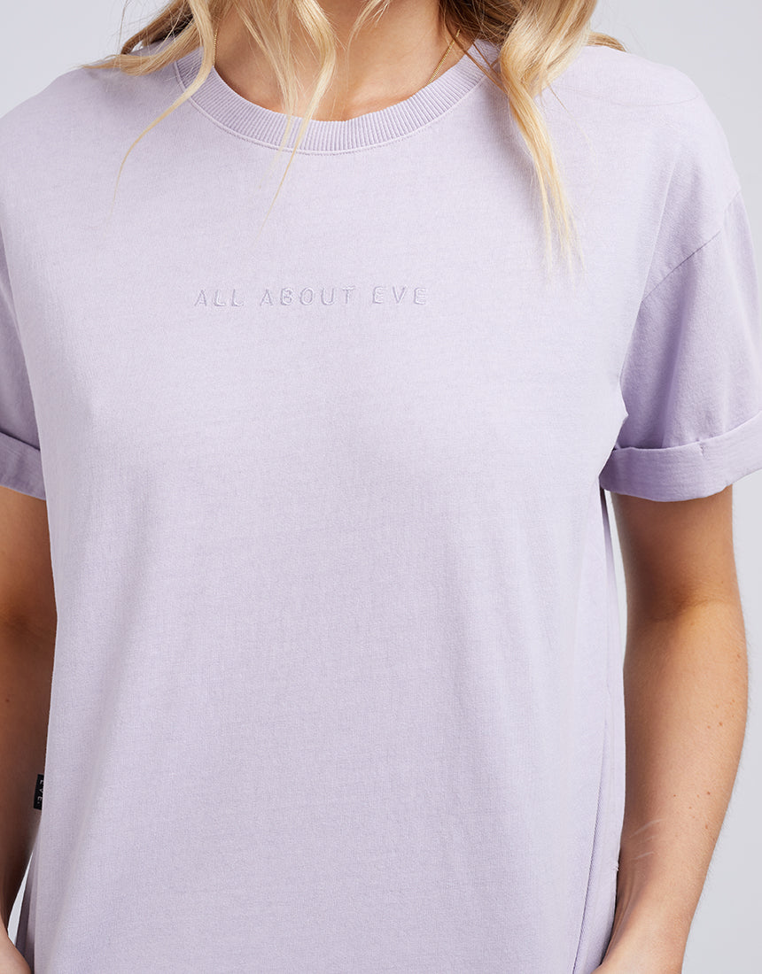 AAE Washed Tee - Lilac