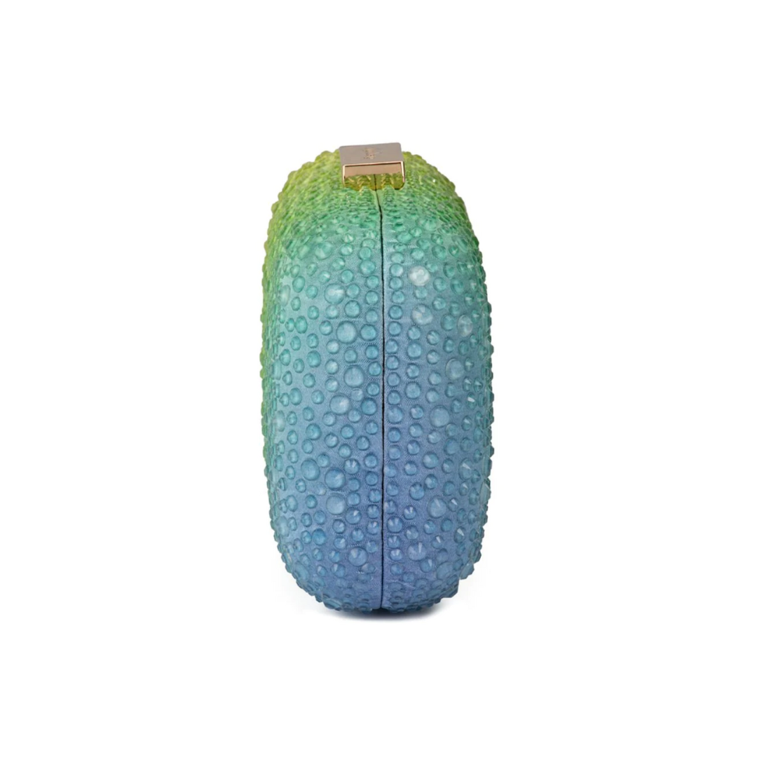 Aurora Hotfix Ombre Clutch - Marine