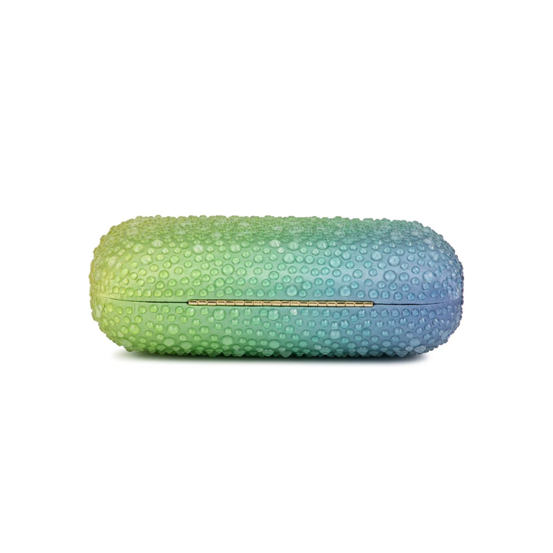 Aurora Hotfix Ombre Clutch - Marine