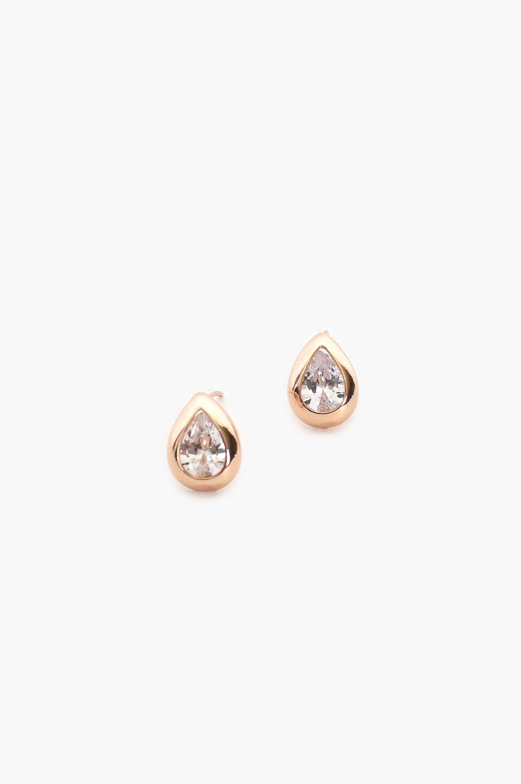Tear Drop Stud Earrings