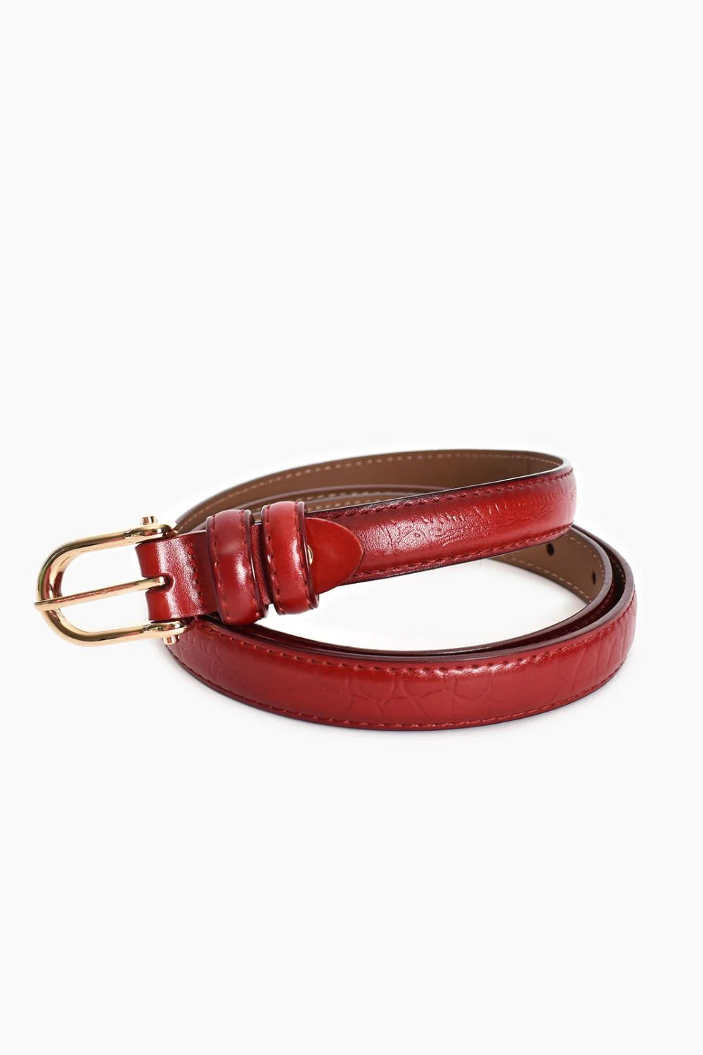 Vegan Croc Belt