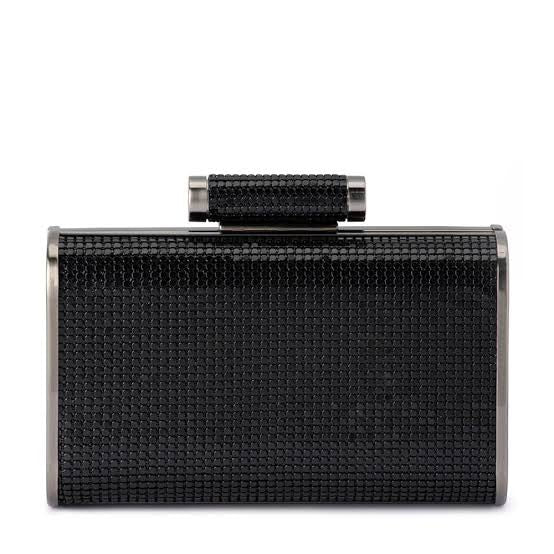 INCA Mesh Clutch - Black