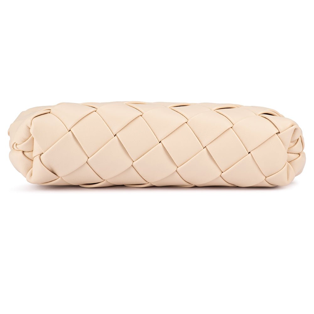 Quinn Woven Clutch - Natural