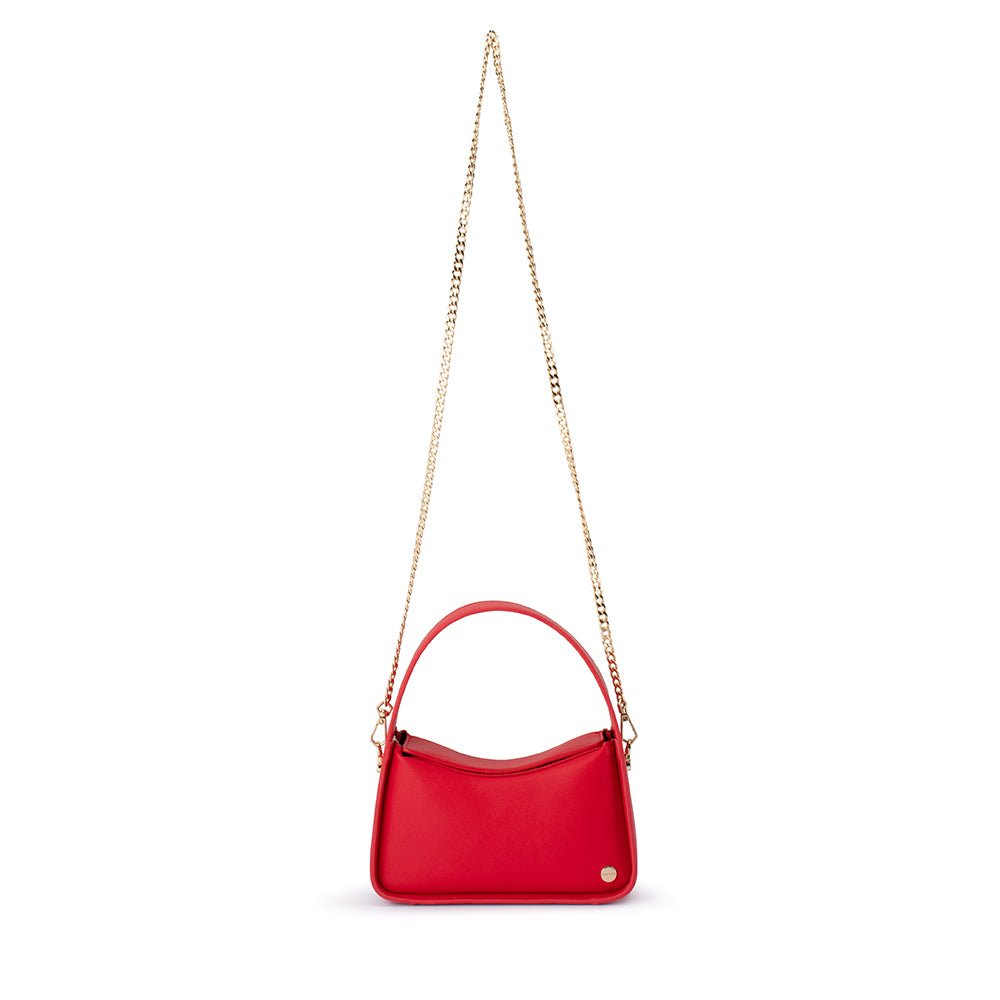 Isla top handle bag - Red