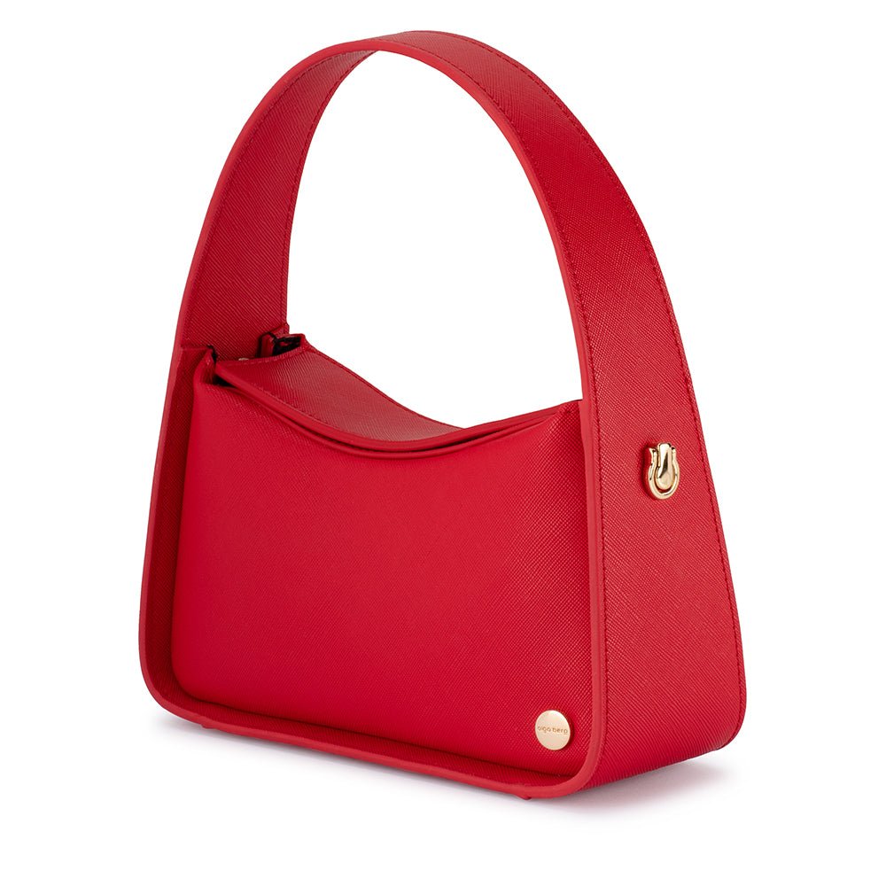 Isla top handle bag - Red