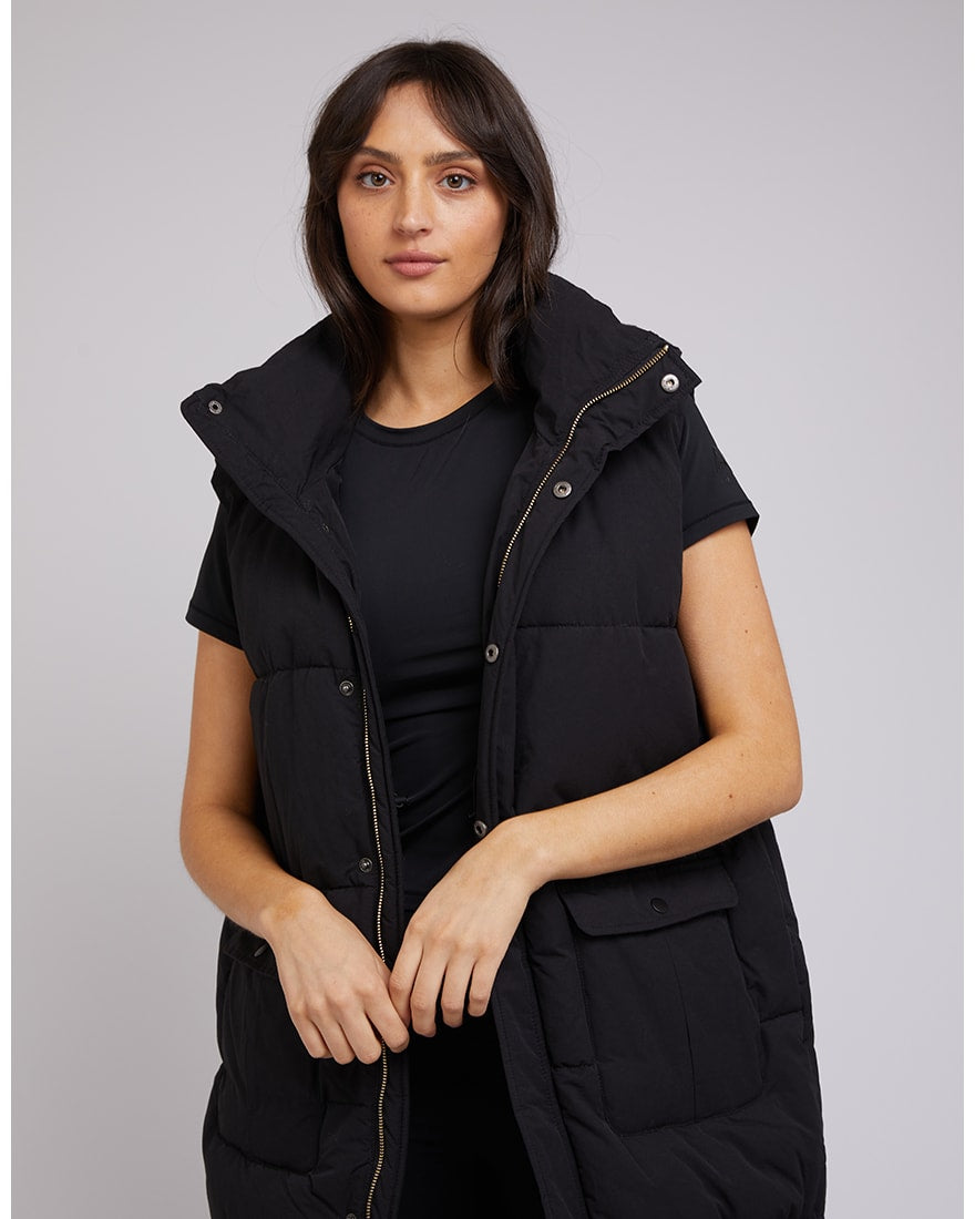Active Midi Vest - Black