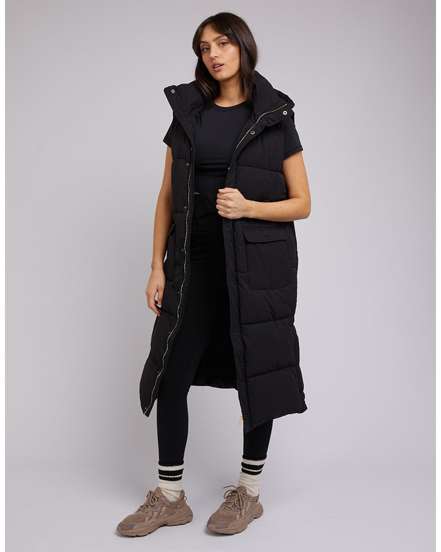 Active Midi Vest - Black