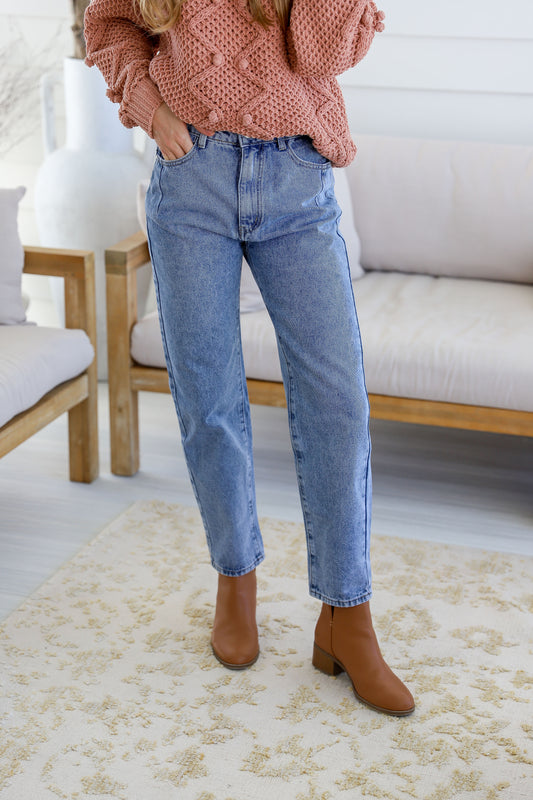 Luna Crop Jean