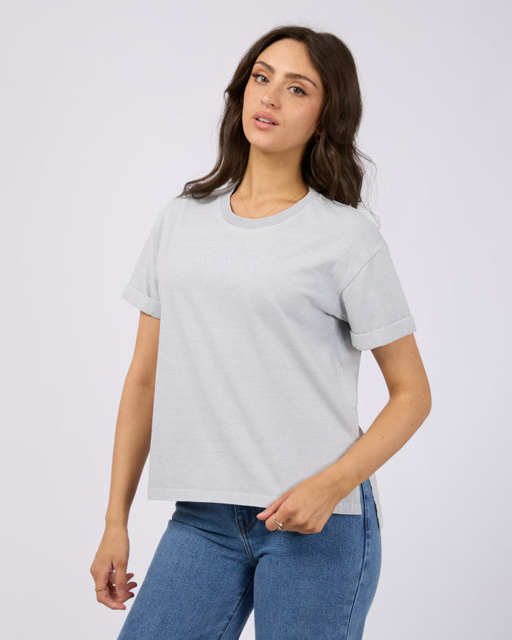 AAE Washed Tee - Light Blue