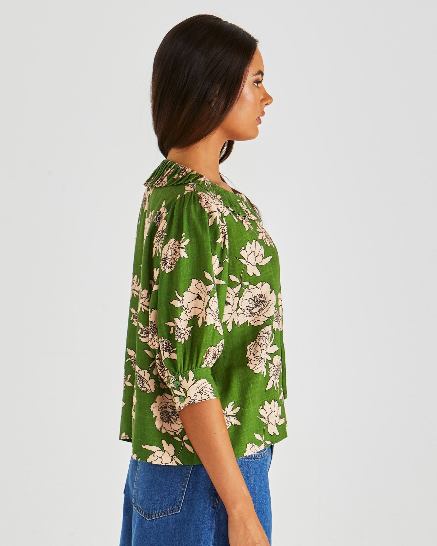 Antonie Pleated Blouse