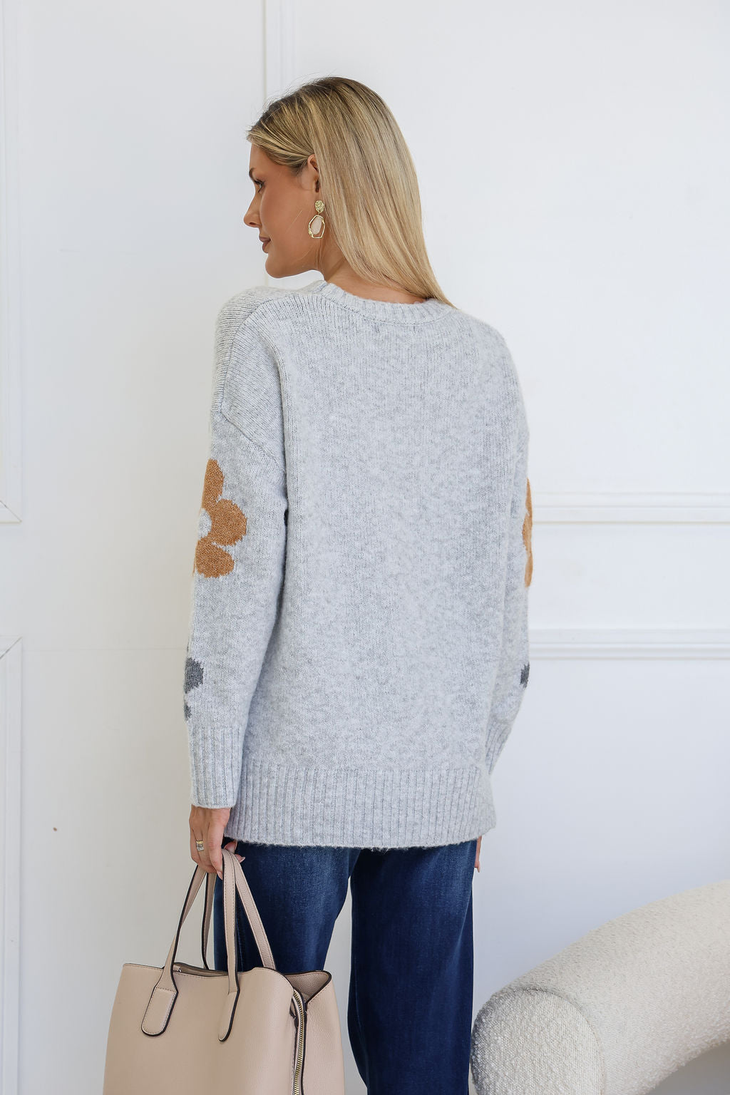 Daisy Knit - Grey