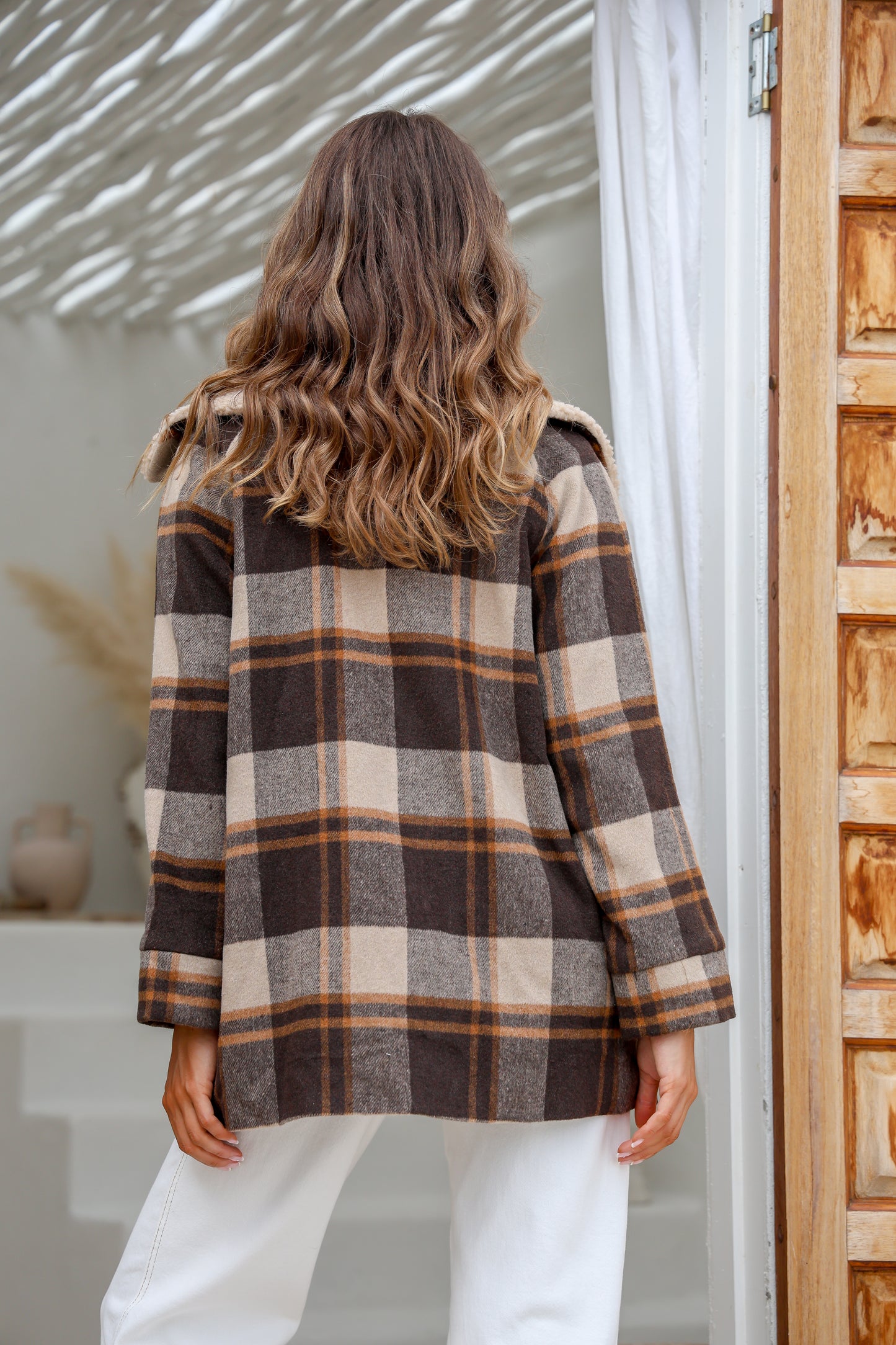 Audrey Plaid Jacket