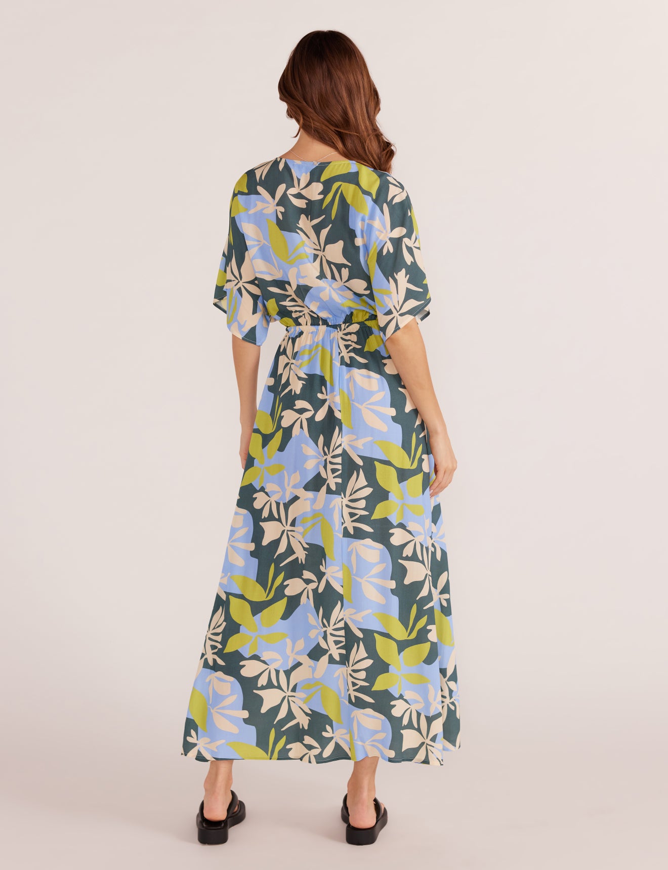Artistic Garden Midi Dress