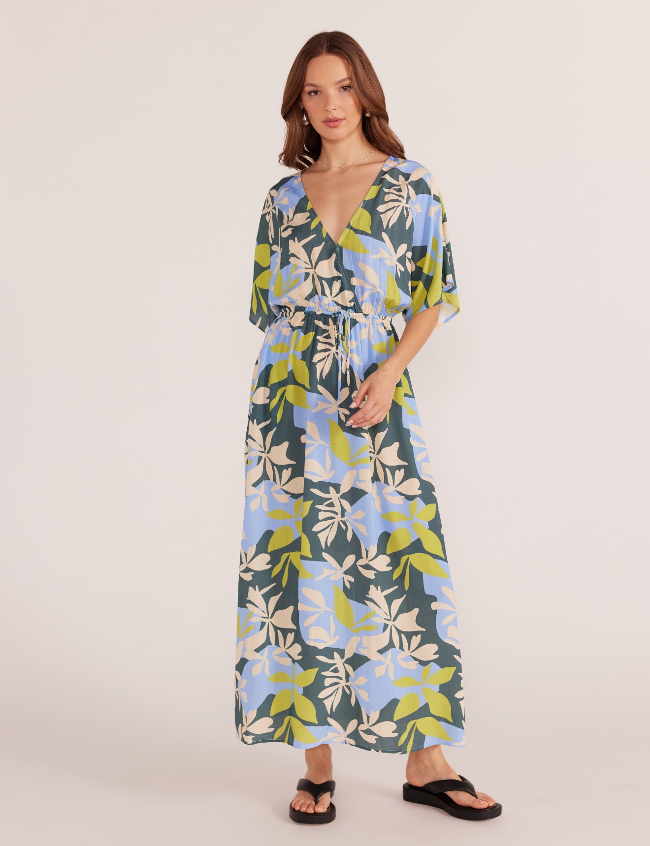 Artistic Garden Midi Dress