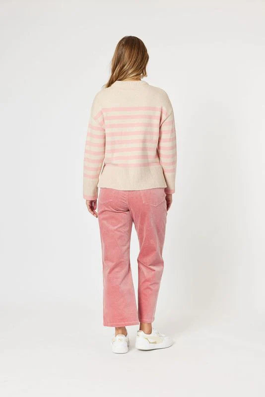 Lucy Stretch Pant - Blush