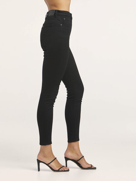 High Licks Crop Jeans - Primo Black