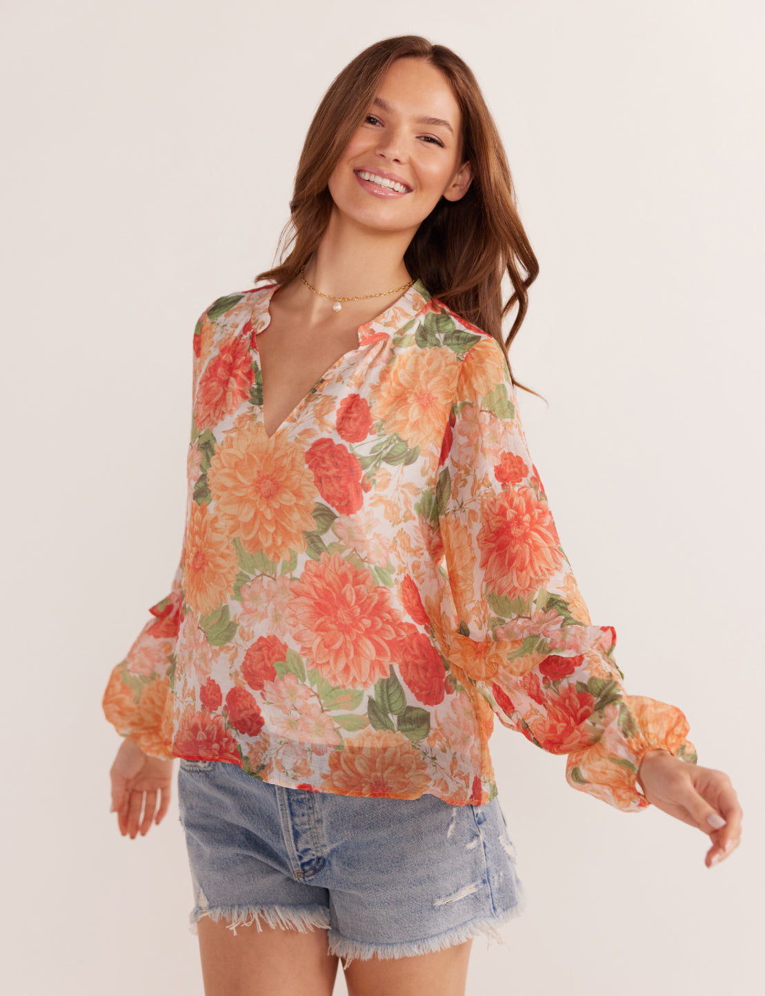 Aida Long Sleeve Blouse