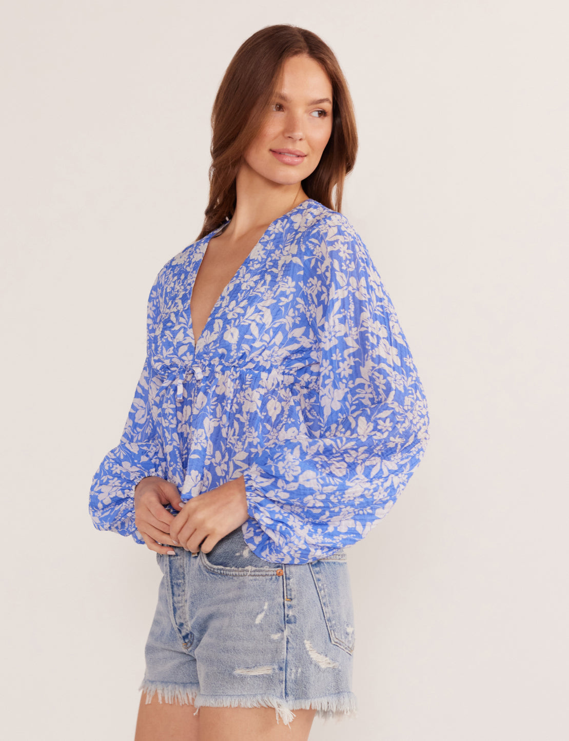 Waverly Drawstring Blouse