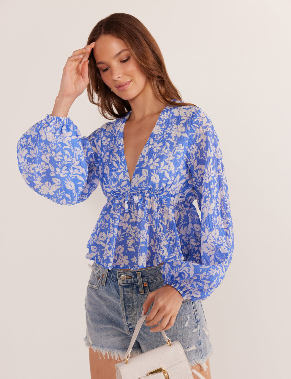 Waverly Drawstring Blouse